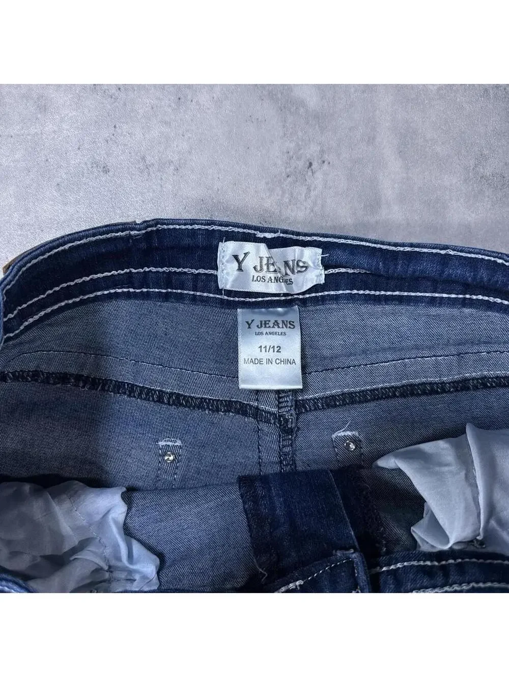 Y2K Y Jeans 00s Flared Denim Blue Jeans